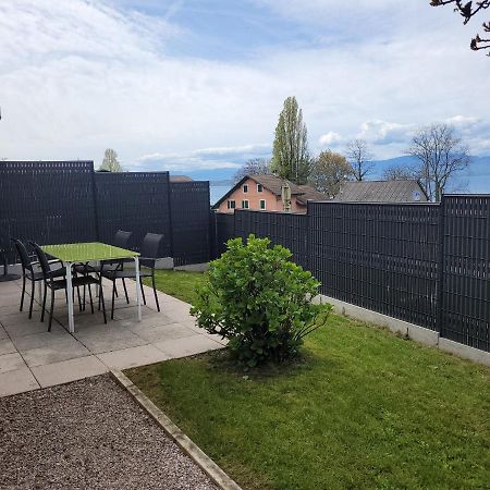 Appart Thonon-Corzent Apartment Bagian luar foto