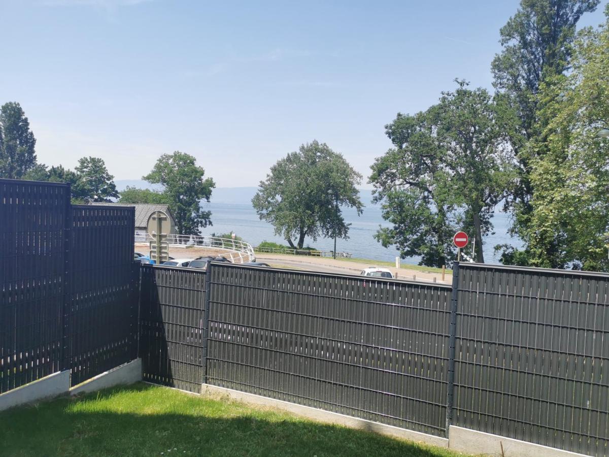 Appart Thonon-Corzent Apartment Bagian luar foto